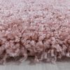 Hochflor Teppich Sima rechteckig - 120x170 cm - Rosa Bild 4