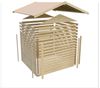 Karibu Gartenhaus 14mm Dahme 1 Gerätehaus 180x123 cm unbehandelt Bild 5