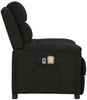 vidaXL Massagesessel Elektrisch Schwarz Stoff 3098977 Bild 4