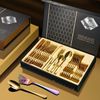 Faizee Home Besteck-Set Besteck-Set 24 tlg. Edelstahlbesteck für. 6 Personen Gift Box Bild 4