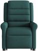 vidaXL Massagesessel mit Aufstehhilfe Dunkelgrün Stoff 3303330 Bild 5