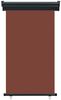 vidaXL Balkon-Seitenmarkise 105x250 cm Braun 48417 Bild 2