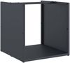 vidaXL Brennholzregal Anthrazit 40x40x40 cm Kaltgewalzter Stahl 864239 Bild 2