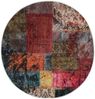 vidaXL Teppich Waschbar Patchwork Mehrfarbig φ120 cm 337969 Bild 2