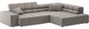 INOSIGN Ecksofa Ancona incl. Kopfteilverstellung, Zierkissen Breite 319cm, L-Form, wahlweise motorische Sitztiefenverstellung, auch in Cord + Easy Care Bild 3