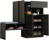 Schuhschrank mit Sitzbank, Soft-Close & verstellbaren Fächern, 130x35x110 cm, Schwarz Bild 5