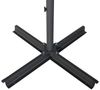 Sonnenschirm, Terrassenschirm mit Aluminium-Mast 600 cm Anthrazit Bild 4