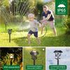 Quntis Gartenleuchte 6/12 Stück Solarleuchte mit Erdspieß, Gartenlampe für Garten, Terasse, LED fest integriert, Warmweiß, mit Gartenstrahler für Weihnachten Deko Bild 3
