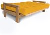Marior HOME 'MEXICO' Klappsofa, Buchenholz, Natürlich, Gelb Bild 2