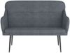 vidaXL Sitzbank Dunkelgrau 110x76x80 cm Samt 351446 Bild 3