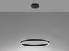 Fischer & Honsel 61048 LED Pendelleuchte Sirko sandschwarz 60cm CCT Bild 3
