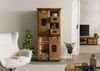 Schrank Mango / Altholz 80x45x175 natur lackiert RAILWAY LUX #116 Bild 3