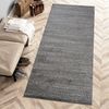 Mazovia Läufer Läufer Flurläufer Einfarbig für Vorzimmer, Küche - Anthrazit, 100 x 100 cm, Kurzflor, Meterware, Höhe 10 mm Bild 2