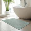 Carpet City Badematte BAT400, Badteppich uni, Höhe 11 mm, rutschhemmend beschichtet, fußbodenheizungsgeeignet, Polyester, rechteckig, Teppich Badezimmer, Badvorleger, Anti-Rutsch, Waschbar, Duschmatte Bild 4