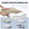 SEI Design Kissenbezüge Kissenbezug Spannbezug für Gesundheitskissen – 40x60 cm – Stretch, Bezug ist geeignet für Nackenkissen ergnonomische Kissen Schlafkissen Bild 4
