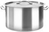 vidaXL Suppentopf 58 L 50×30 cm Edelstahl 51141 Bild 2