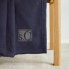 s.Oliver 'Oro' Wohndecke, flauschig, warm & waschbar, Polyester dunkelblau, 150x200 cm Bild 4