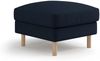 Micadoni Hocker Eden 1-Sitzer Samt Dunkelblau Bild 2
