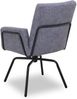 Armlehnstuhl HARPER HUNTLY BHT 71x91x71 cm grau Bild 2