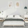 vidaXL Bettrahmen Weiß 160 x 200 cm Massives Kiefernholz 873065 Bild 3