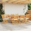vidaXL Klappstuhl 8 pcs Weiß 49 x 57,5 x 92 cm Massivholz Akazie 3329131 Bild 3