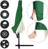 Ampelschirm 300 cm UV 50+ Grün mit Abdeckung Bild 5