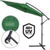 Ampelschirm 300 cm UV 50+ Grün mit Abdeckung Bild 3
