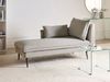 Rechtsseitige Chaiselongue YERRES Stoff Grau Bild 3