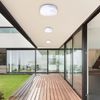Dekorative Deckenlampe aus Alu, silber VRANOS Bild 4