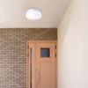 Dekorative Deckenlampe aus Alu, silber VRANOS Bild 2