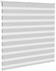 vidaXL Doppelrollo Hellgrau 150x150 cm Stoffbreite 145,9 cm Polyester 4014453 Bild 3