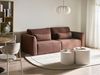 Schlafsofa 3-Sitzer VAXHOLM Bouclé Braun mit Stauraum Bild 3