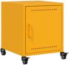 vidaXL Nachttische 2 Stk. Senfgelb 36x39x43,5 cm Stahl 846621 Bild 5