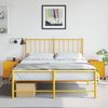 vidaXL Nachttische 2 Stk. Senfgelb 36x39x43,5 cm Stahl 846621 Bild 3