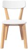 vidaXL Esszimmerstühle 2 Stk. Massivholz Gummibaum 4102434 Bild 5