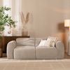 Bronx71 Sofa Maine 2,5 Sitzer Stoff taupe Bild 2