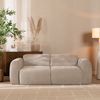 Bronx71 Sofa Maine 2,5 Sitzer Stoff taupe Bild 3