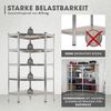 EASYmaxx Schwerlastregal Eckregal 180x90x40 cm, 1-tlg, 875 kg Traglast, 175 kg pro Ebene, Regal und Werkbank Bild 3