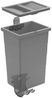 Hailo 1129905 ReadyBin 8,5 L dunkelgrau 226x156x295 mm mit Wandhalter Bild 2