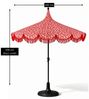 Mica Decorations Sonnenschirm Mica Decorations Kelly Sonnenschirm mit Tasche 238 x Ø235 cm Bild 3