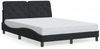 vidaXL Bettgestell ohne Matratze Schwarz 140x190 cm Samt 3207919 Bild 2