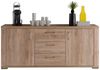Sideboard >Montreal< 2 Türen, 3 Schübe, in sanremo hell - 192x87x45 (BxHxT) Bild 3