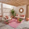 In- & Outdoor Teppich - Alef 200 x 140 cm - rosa Bild 2