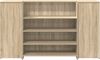 vidaXL Empfangstheke Sonoma-Eiche 180x50x103,5 cm Holzwerkstoff 3324171 Bild 5
