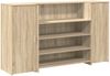 vidaXL Empfangstheke Sonoma-Eiche 180x50x103,5 cm Holzwerkstoff 3324171 Bild 2