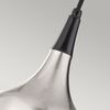 Pendelleuchte, Deckenlampe, Stahl Edelstahl, D 17,9 cm Bild 4