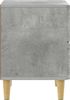 vidaXL Nachttisch Betongrau 62 x 34,5 x 48 cm Holzwerkstoff 895008 Bild 4