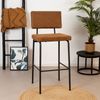 Bronx71 Barhocker Espen Eco-Leder cognac 64 - 77 cm Bild 2