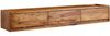 Lowboard Sheesham Massivholz 160x25x35cm Hängend TV-Schrank Braun Modern Bild 2