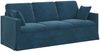 vidaXL Sofa Set 2 pcs Blau 198 x 78 x 80 cm Samt 3407603 Bild 5